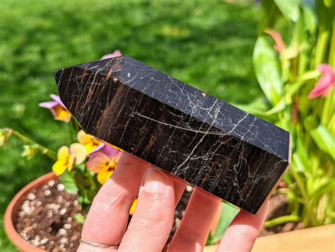 Black Tourmaline for Grounding and Protection