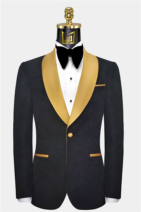 Black and Gold Suit