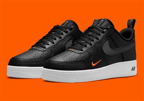 Black and Orange Air Force 1: An Iconic Sneaker for Bold Style and Heritage