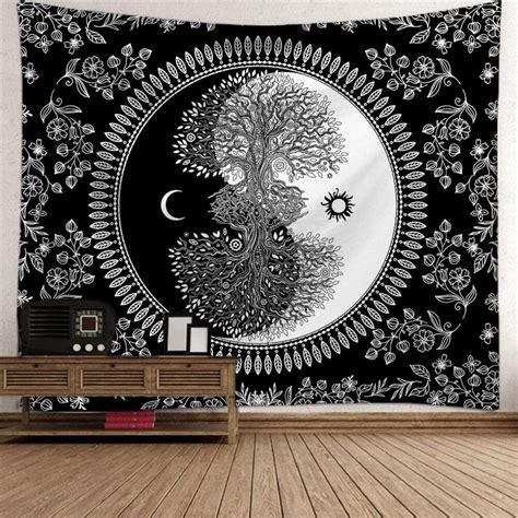 Black and White Crystals: A Tapestry of Yin and Yang