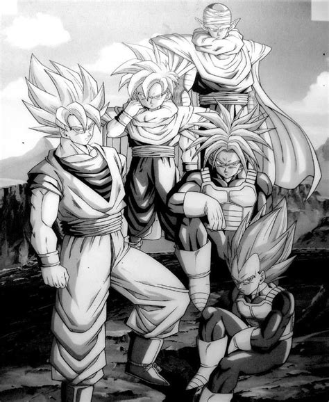 Black and White Dragon Ball: A Journey into the Shadows