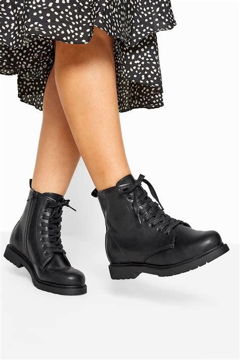 Black ankle boots