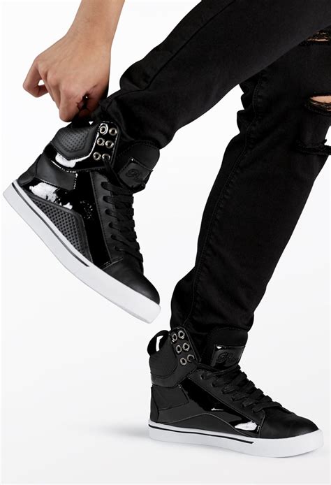 Black hip hop shoes