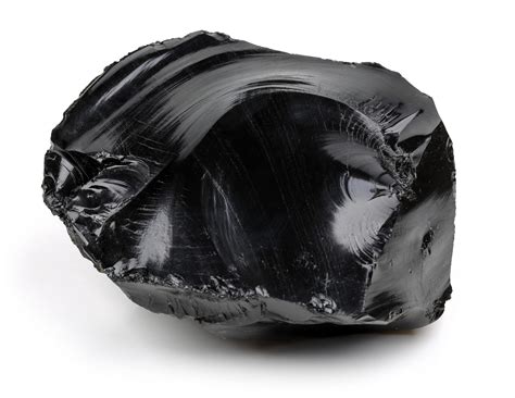 Black obsidian: