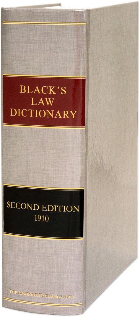 Black s Law Dictionary Second Edition Doc