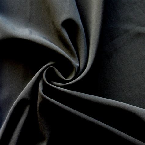 Black stretch fabric: