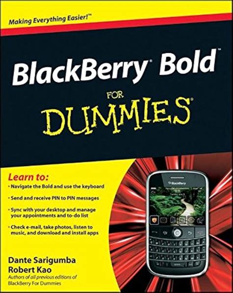 BlackBerry Bold For Dummies Reader