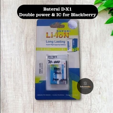 BlackBerry DX 1 Original Li Ion Battery Doc