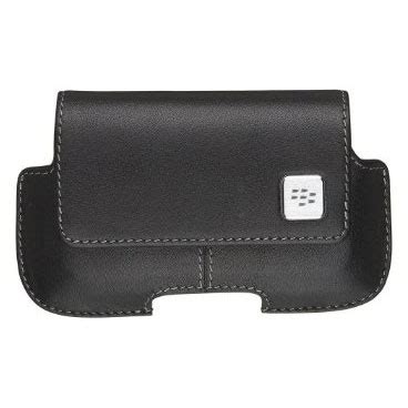 BlackBerry Leather Horizontal Holster Storm Doc