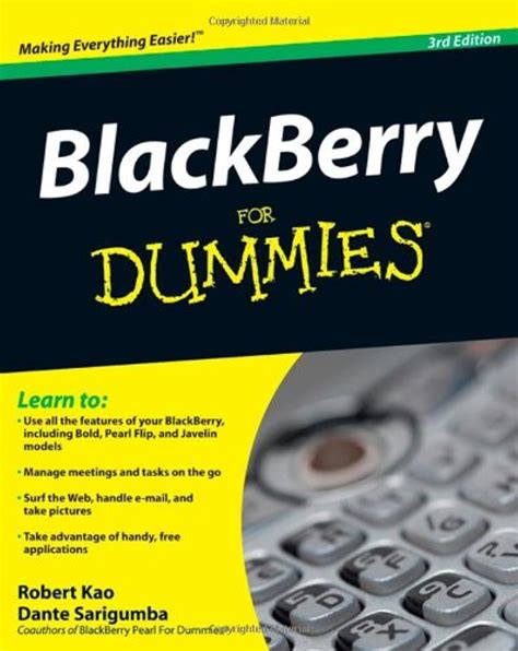 BlackBerry for Dummies Epub