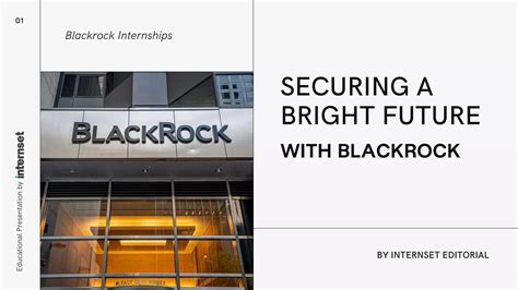 BlackRock 2025 Summer Internship: Elevate Your Finance Career