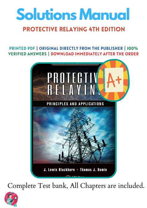 Blackburn Solution Manual Protective Relaying PDF Kindle Editon