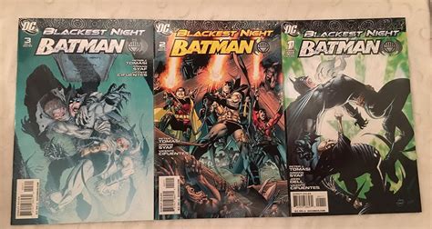 Blackest Night Batman 1-3 2009 DC Comics Full Complete Series Peter J Tomasi Ardian Syaf John Dell Kindle Editon