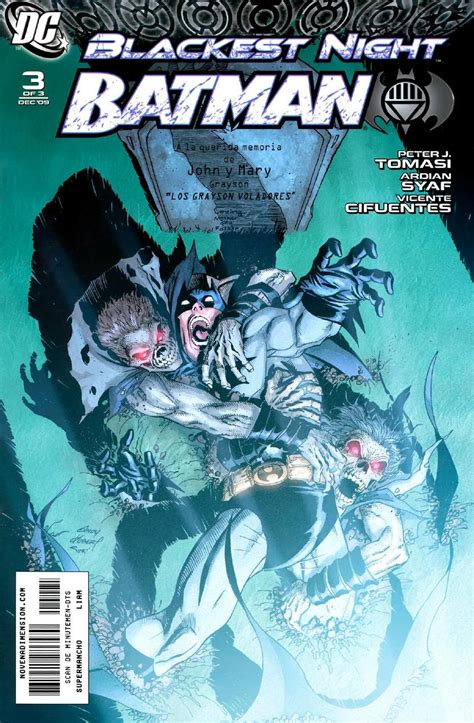 Blackest Night Batman Issues 3 Book Series Kindle Editon