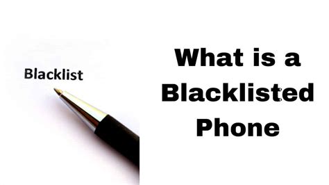 Blacklisted Meaning Phone: Regain Control of Your Communication