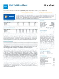 Blackrock High Yield Bond Fund: A Comprehensive Guide for Maximizing Return on Investments