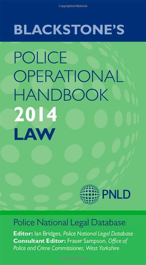 Blackstone's Police Operational Handbook, 2014 Law Doc