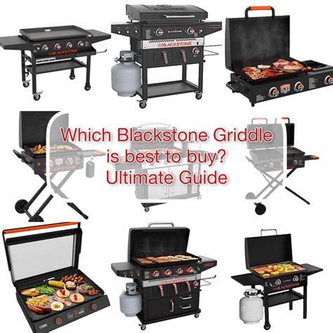 Blackstone Griddle Sizes Chart