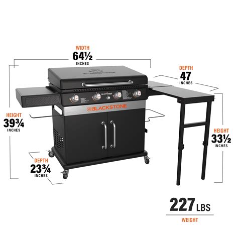 Blackstone Griddle Sizes and Dimensions