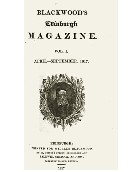Blackwood s Edinburgh Magazine Volume 73 Doc