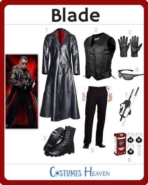 Blade Costume Halloween: Transform into the Night-Stalker