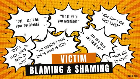 Blaming the victims: