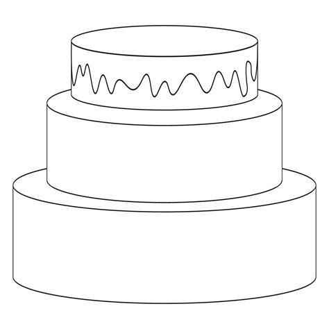Blank Cake Template