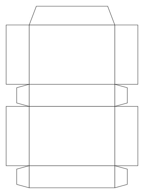 Blank Cereal Box Template