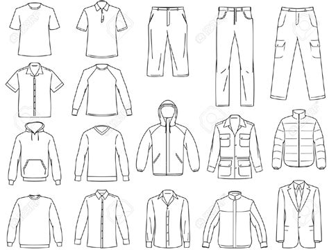 Blank Clothing Templates