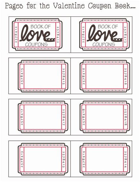 Blank Cute Coupon Template