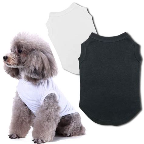 Blank Dog T Shirts: A Clean Canvas for Canine Couture