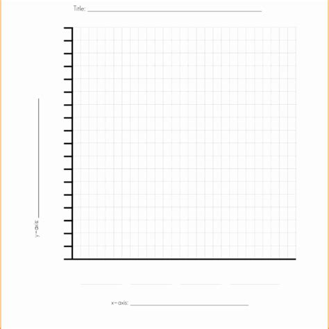 Blank Line Graph Template