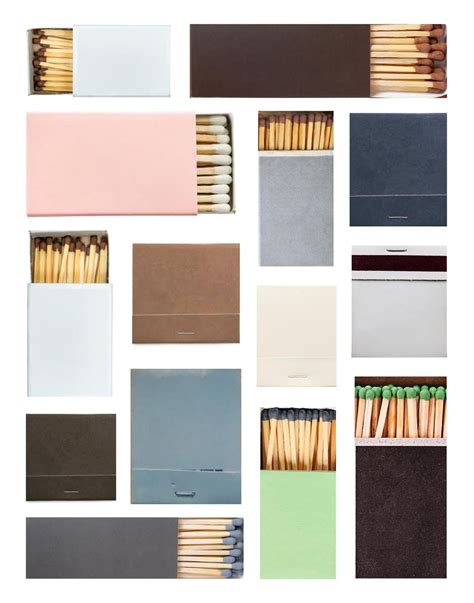 Blank Matchbook Template