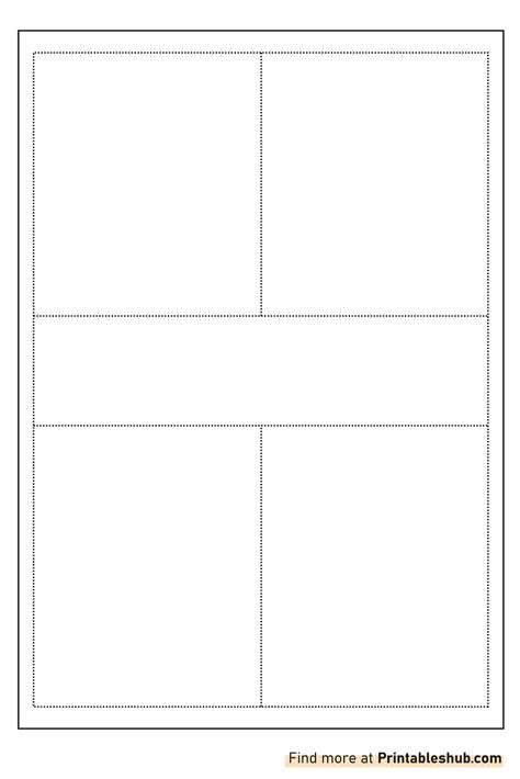 Blank One Pager Template