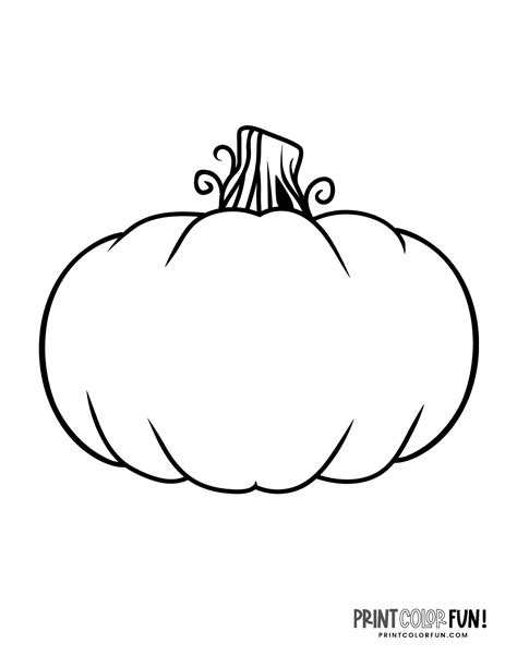 Blank Pumpkin Template