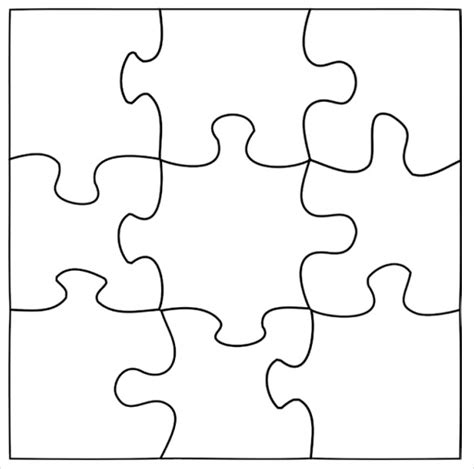 Blank Puzzle Printable