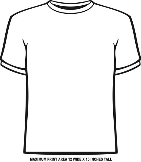 Blank Shirt Template