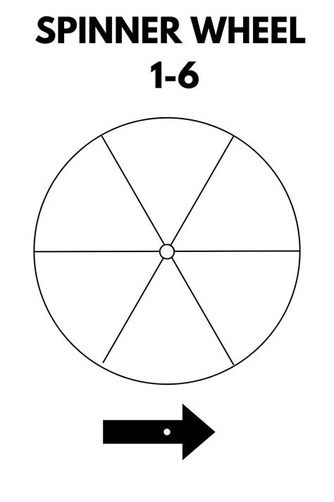 Blank Spinner Wheel Template