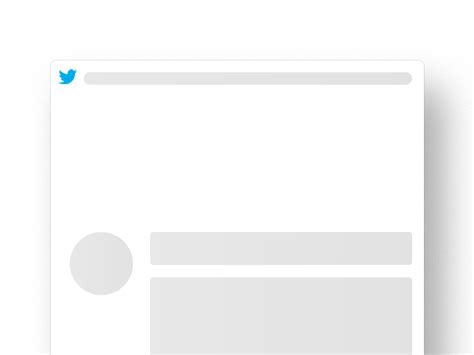Blank Twitter Banner Template