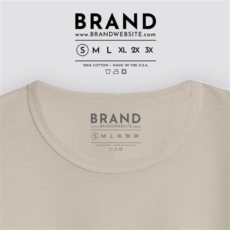 Blank Woven Shirt Tags: A Canvas for Creativity and Customization