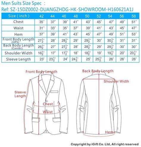 Blazer Size Chart: A Comprehensive Guide to Finding the Perfect Fit