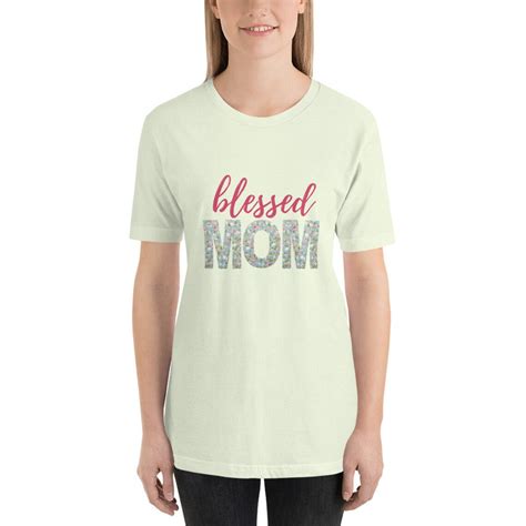 Blessed Mom Shirt: A Symbol of Faith and Gratitude