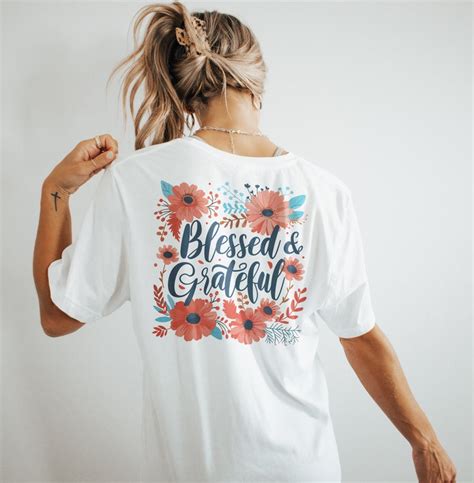 Blessed T-Shirts: A Divine Expression of Faith and Grace