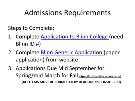 Blinn College Application Deadline: Things You Need to Know