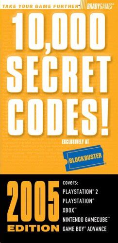 Blockbuster Secret Codes 2005 v 1 Kindle Editon