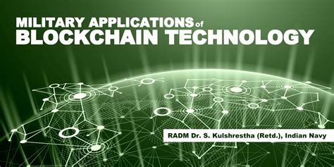 Blockchain in Military Applications: A Paradigm Shift