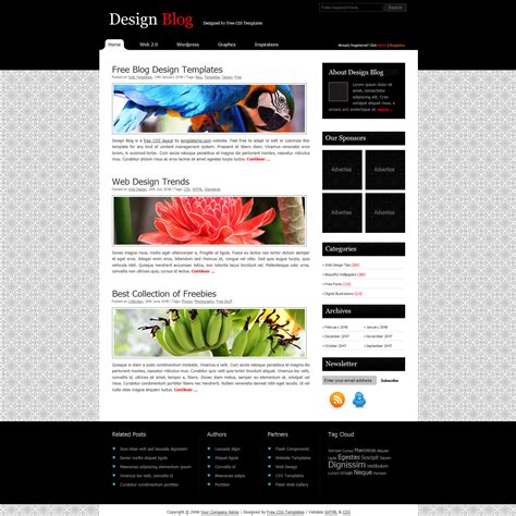 Blog Design Templates