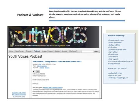 Blogs, Wikis, Podcasts and More Doc