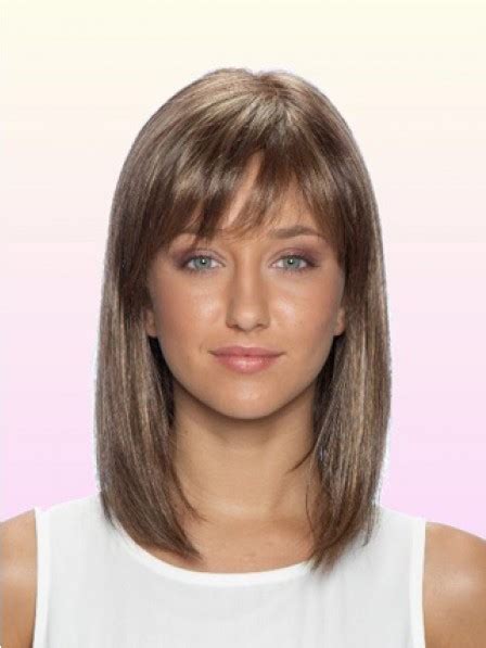 Blonde Bangs: Shoulder-Length Straight Wigs in 2025