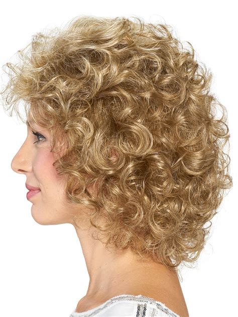 Blonde Best Curly Synthetic Medium Wigs